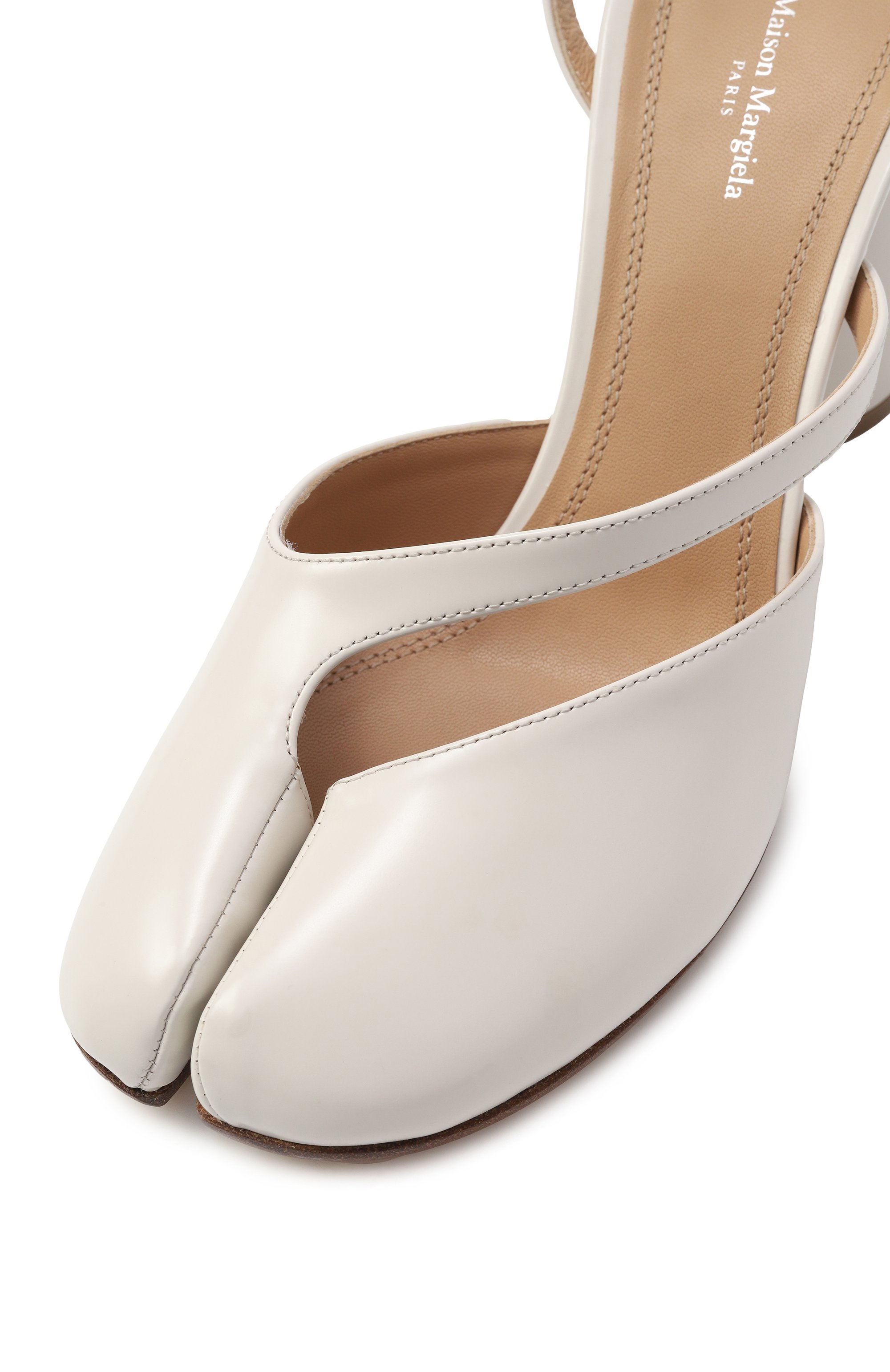 Кожаные туфли tabi MAISON MARGIELA, арт. S58WP0280/P8193, фото 7