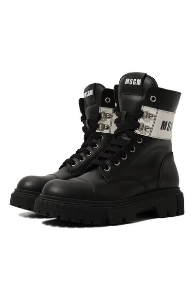 Кожаные ботинки MSGM KIDS, арт. 76273/36-40