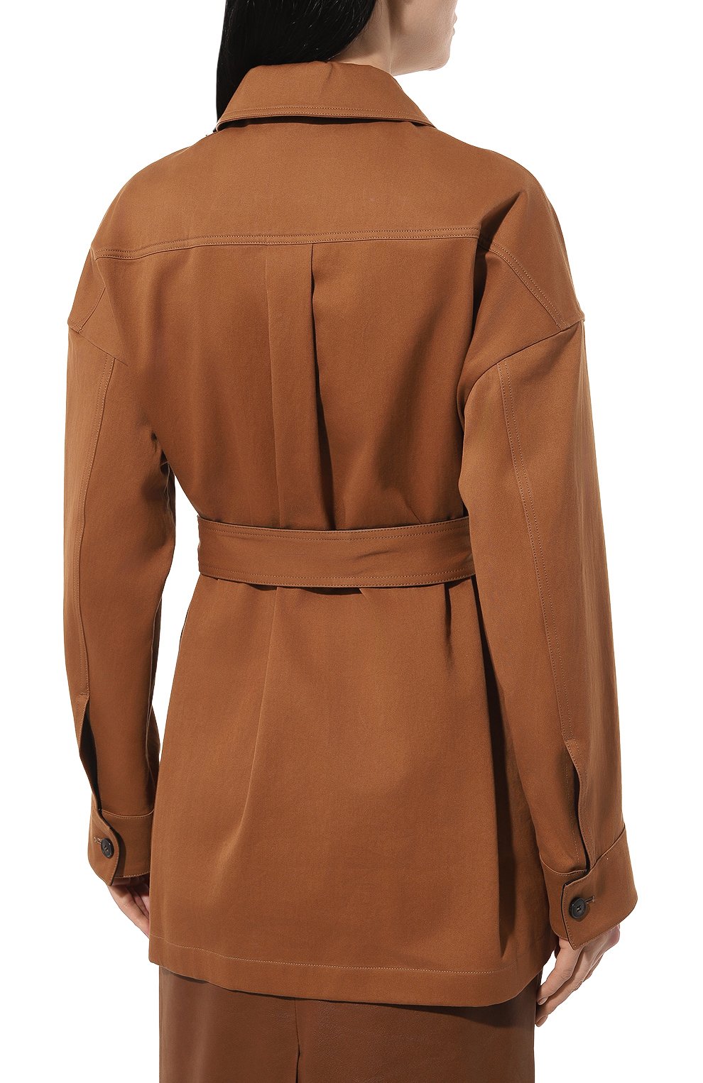 Хлопковая куртка YVES SALOMON, арт. 24EYV02377GAC0, фото 4