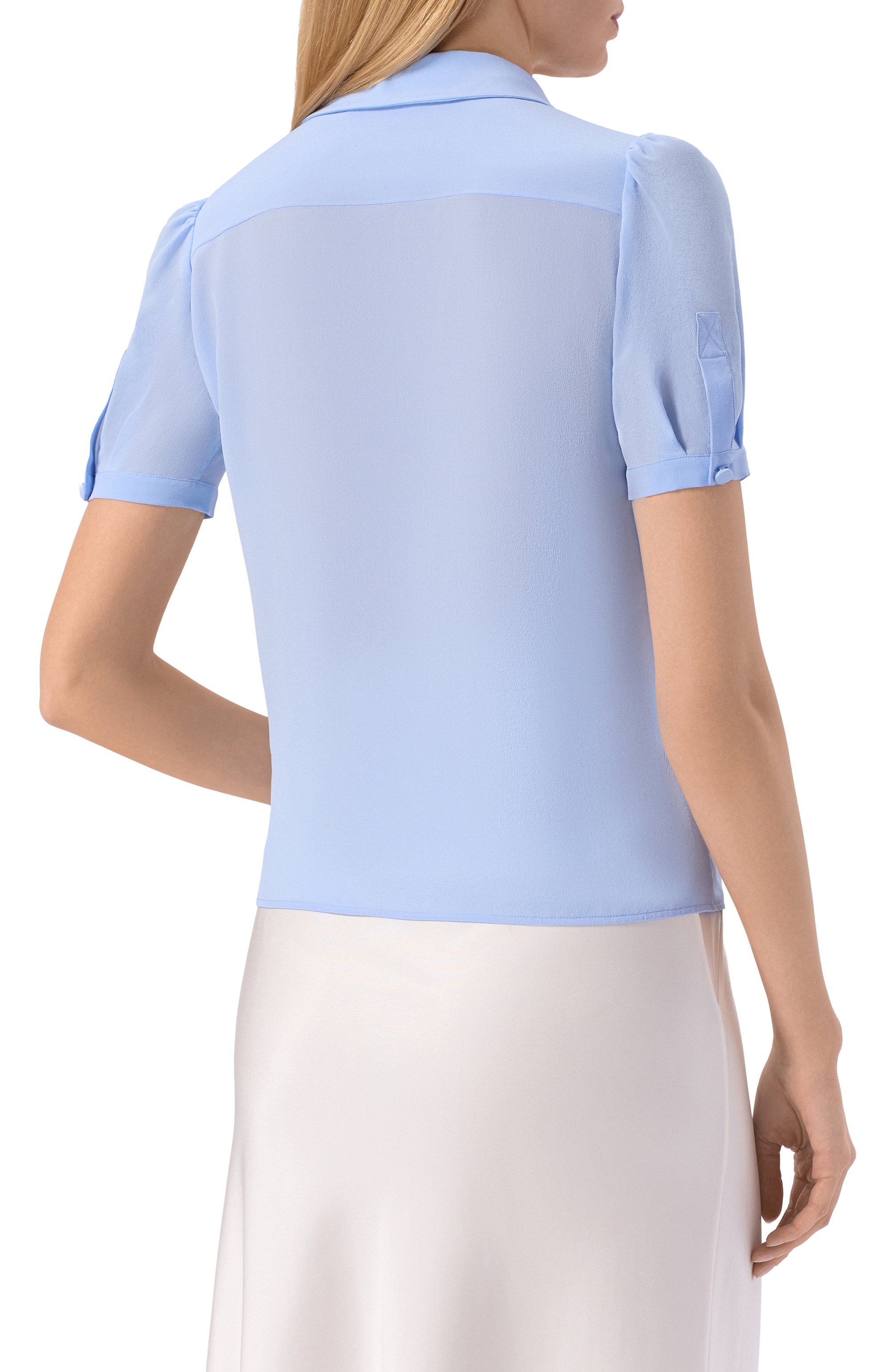 Шелковая блузка MVST, арт. M26.2PW.B019/F090 CREP0N, фото 4