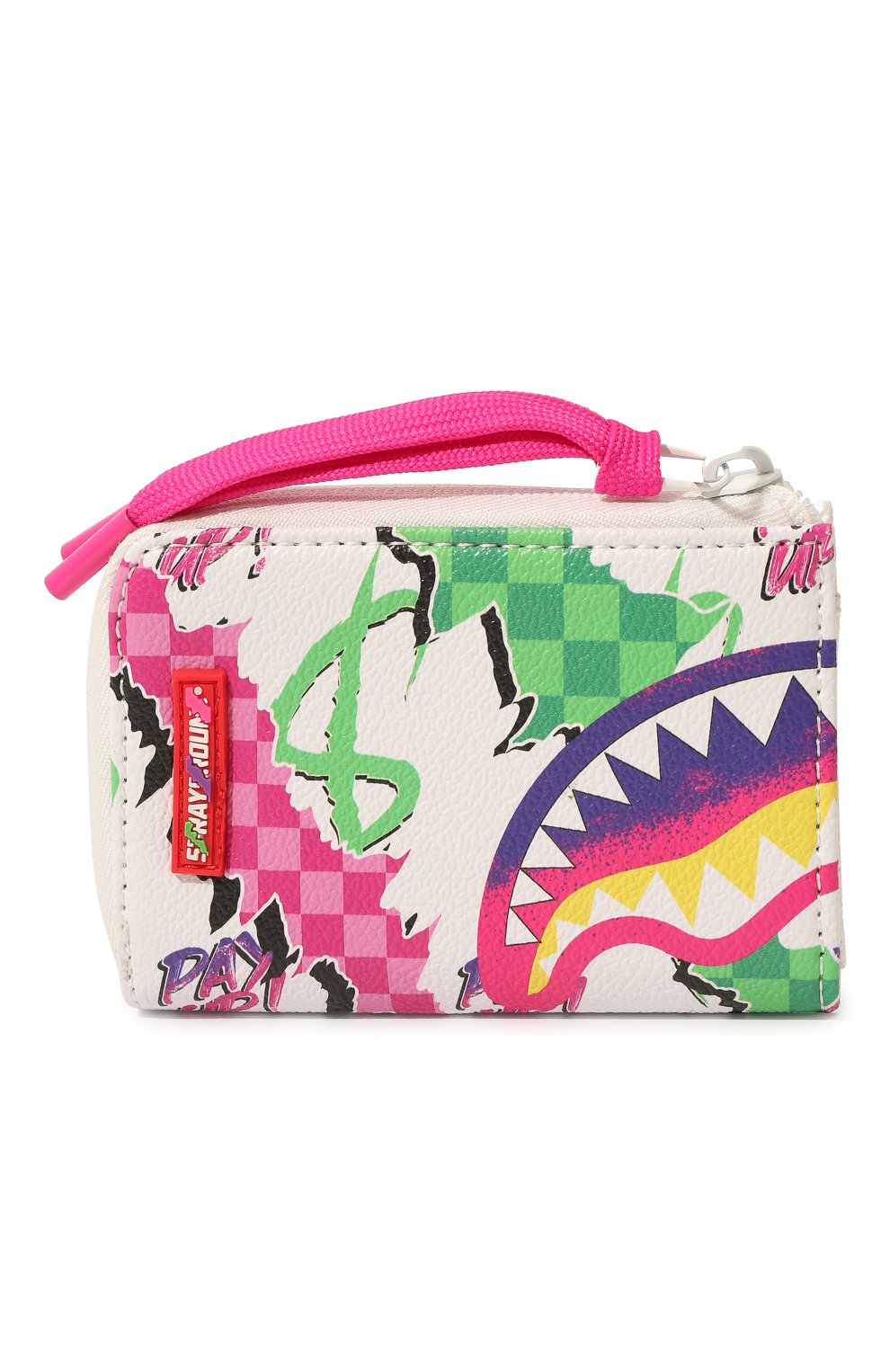Кошелек SPRAYGROUND белого цвета по цене 5775 руб., арт. 910W4198NSZ, фото 2 Кошелек SPRAYGROUND, арт. 910W4198NSZ, фото 2