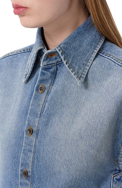 Джинсовая рубашка PETAR PETROV, арт. S26DB9, фото 5