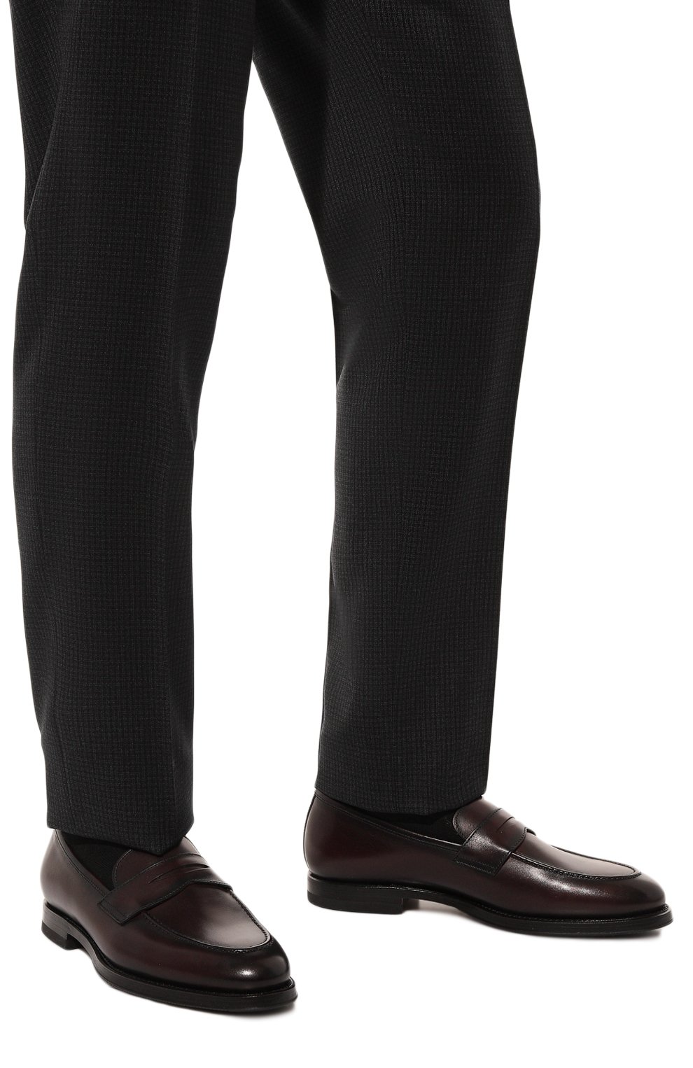 Кожаные пенни-лоферы W.GIBBS, арт. 0354003/C0RTINA, фото 3