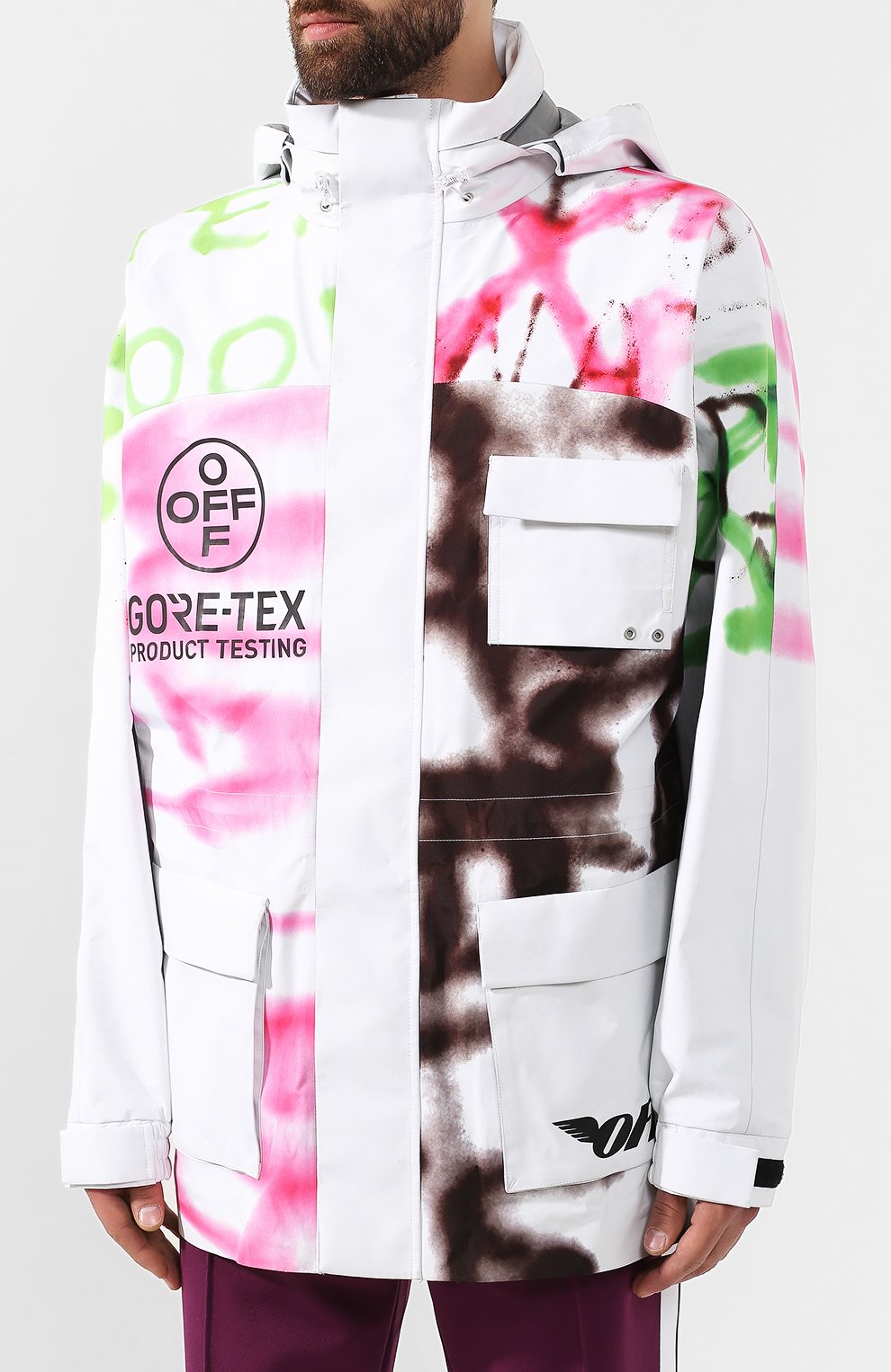 Куртка OFF-WHITE, арт. 0MEA188E19E350200188, фото 3