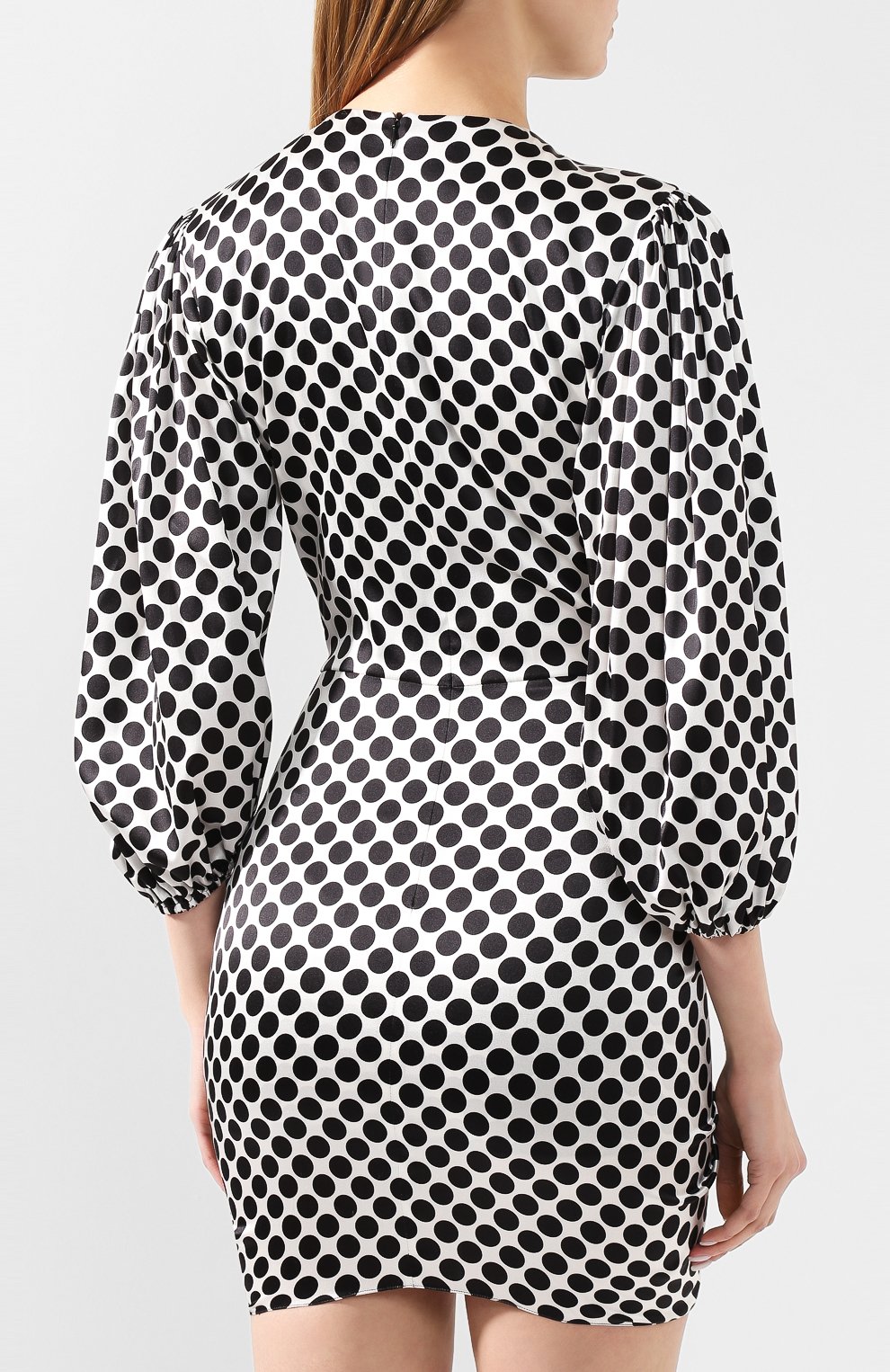 Шелковое платье ALEXANDRE VAUTHIER, арт. 201DR1134 0201-1220, фото 4