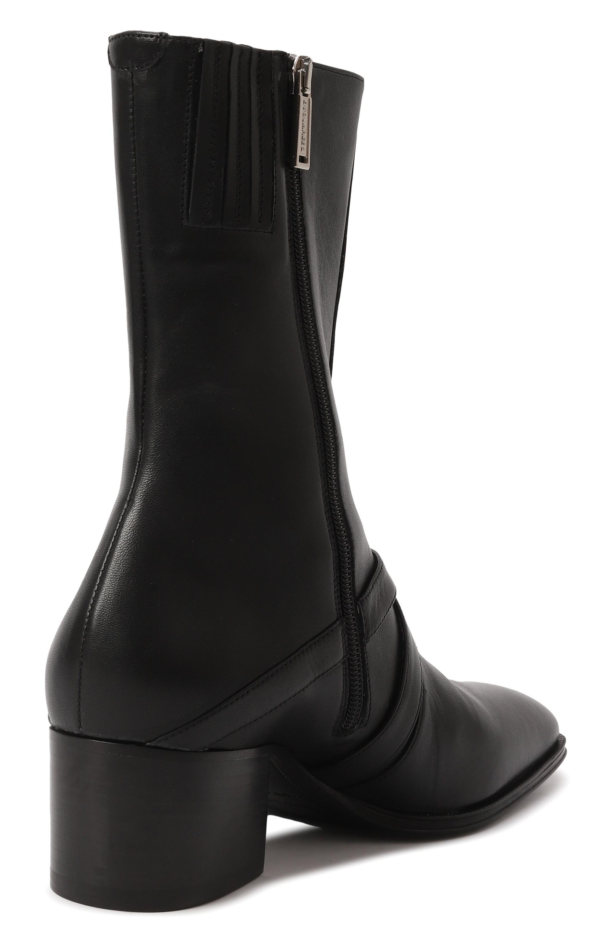 Кожаные ботильоны urban DSQUARED2, арт. ABW0213, фото 5