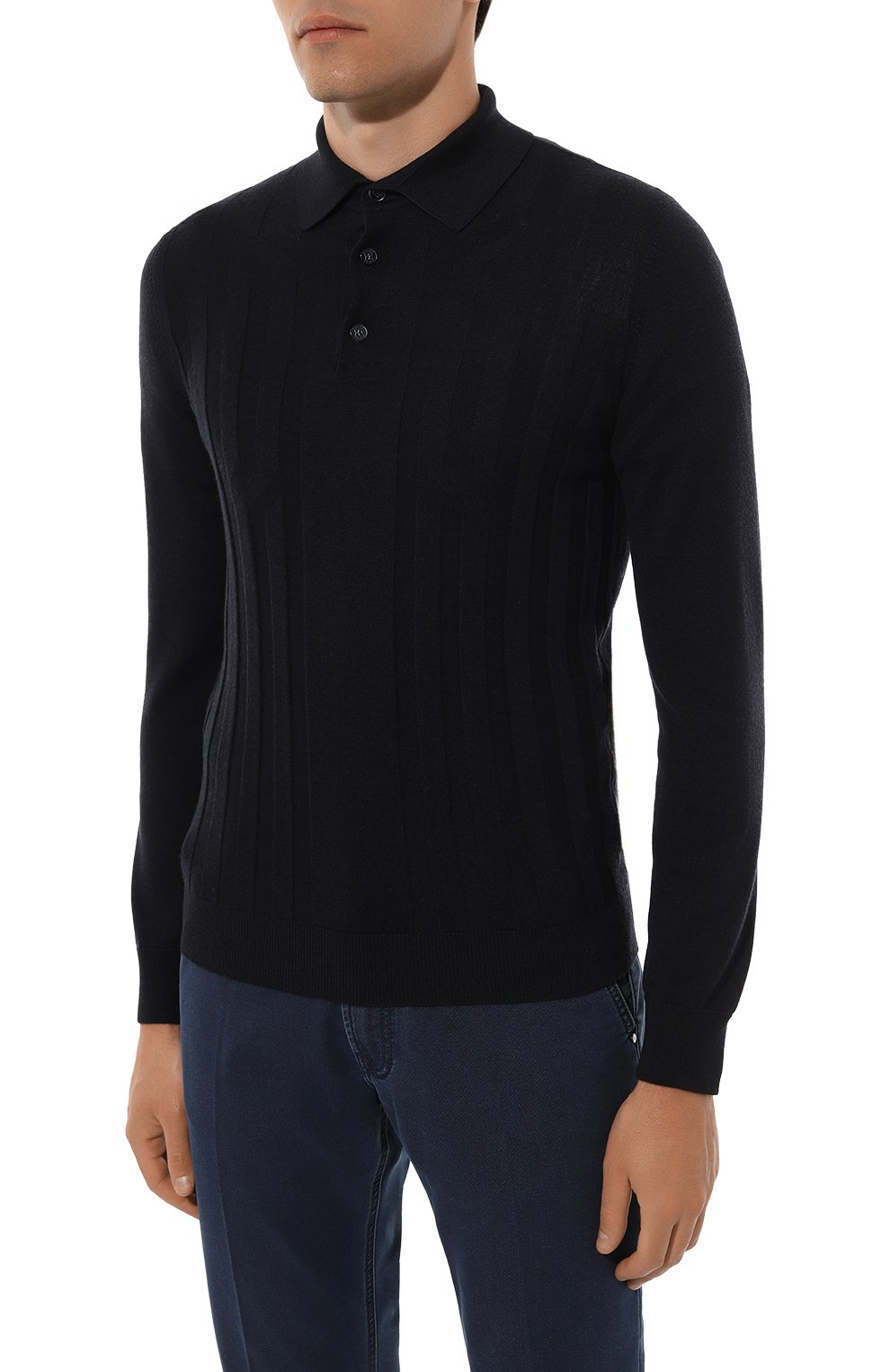 Поло из шерсти и шелка ZILLI, арт. KBP001M0230VCRS00, фото 3