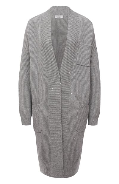 Женский кардиган из смеси кашемира и шерсти BRUNELLO CUCINELLI, арт. MBM755806