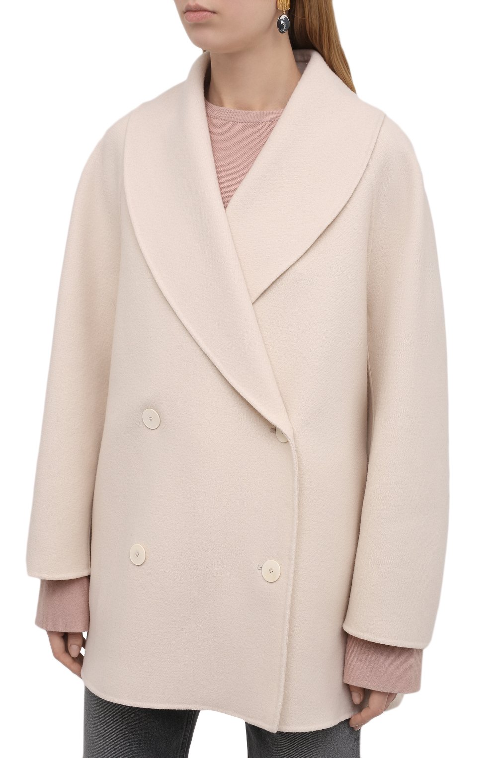 Пальто из шерсти и кашемира THE ROW, арт. 5887W1439, фото 3