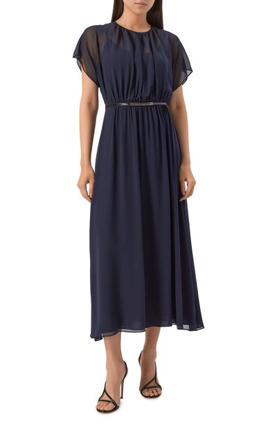 Шелковое платье MAX MARA STUDIO, арт. PINETA, фото 3