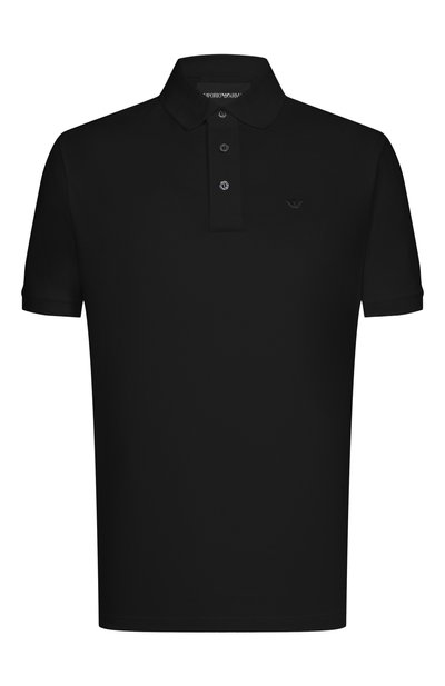 Мужское хлопковое поло EMPORIO ARMANI, арт. EM004643/AF12955