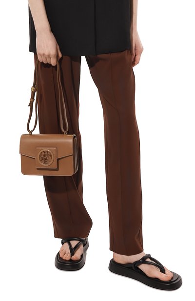 Сумка roxane s LANCEL светло-коричневого цвета по цене 56350 руб., арт. A12072, фото 2 Сумка roxane s LANCEL, арт. A12072, фото 2