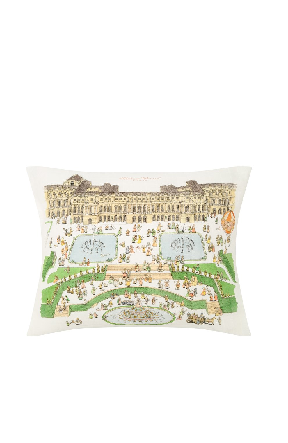 Хлопковая подушка ATELIER CHOUX, арт. CUSHI0N-VERSAILLES, фото 1