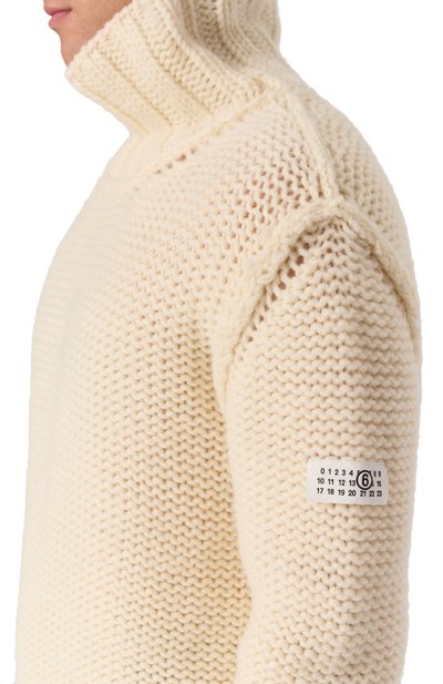 Шерстяной свитер MM6, арт. SH2HA0008/M13166, фото 5