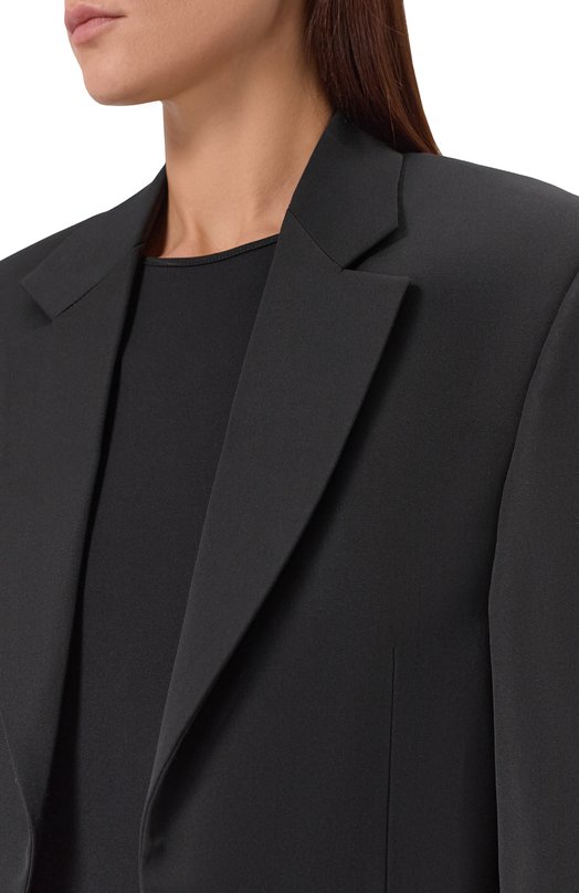 Шерстяной жакет Balenciaga 838848/TJT35 Чёрный  838848/TJT35 Фото 5