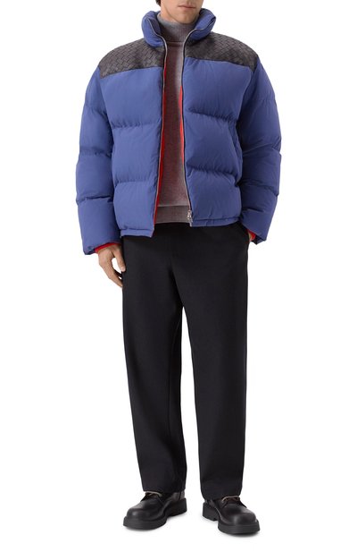 Мужские кожаные ботинки haddock BOTTEGA VENETA, арт. 841489/V2WT1