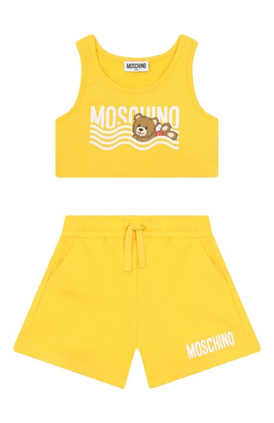 Комплект из топа и шорт MOSCHINO, арт. HDG01D/LCA19/4-8