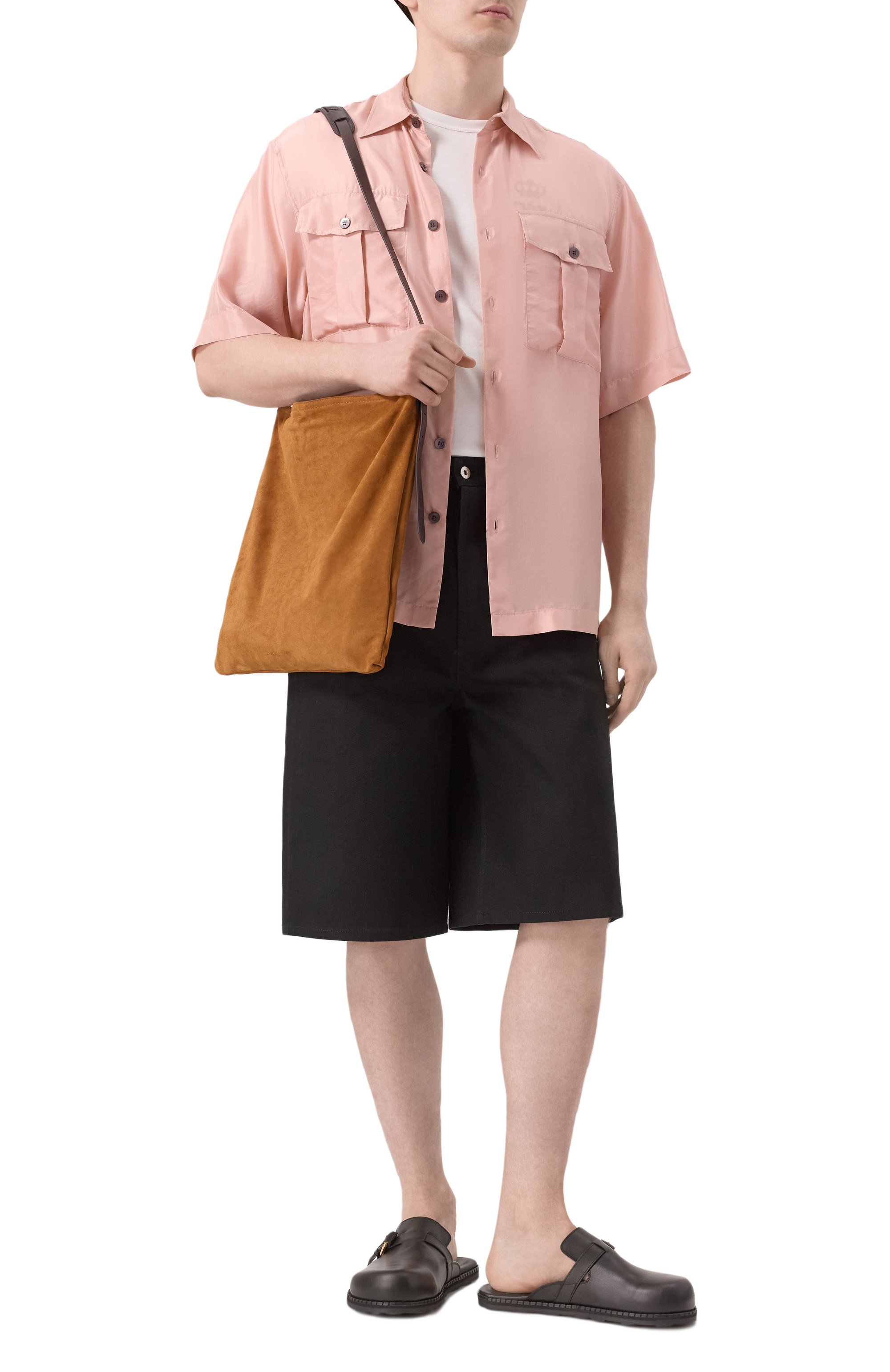 Сумка DRIES VAN NOTEN светло-коричневого цвета по цене 108500 руб., арт. 251-021504-153, фото 7 Сумка DRIES VAN NOTEN, арт. 251-021504-153, фото 7