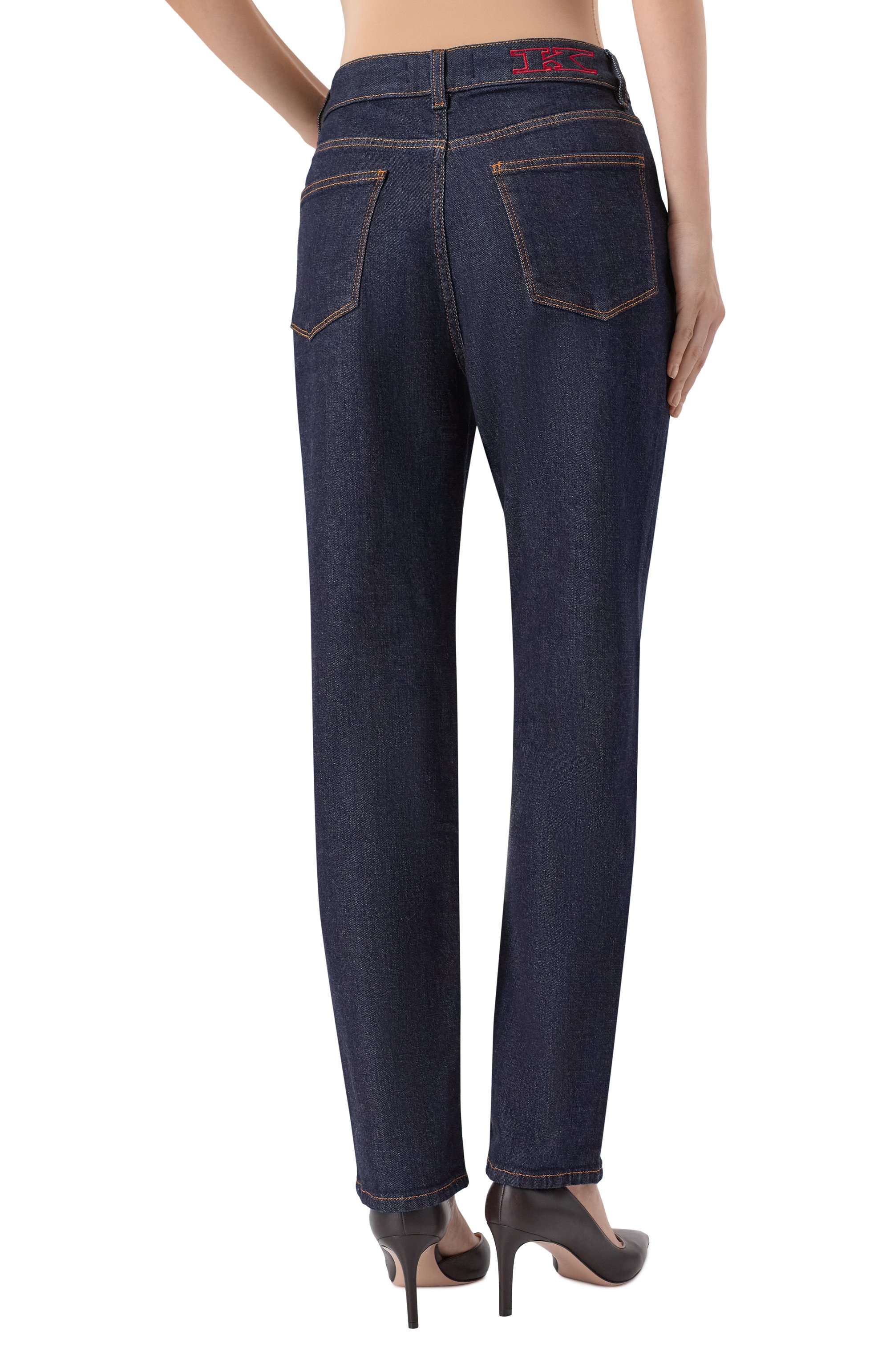 Джинсы KITON синего цвета по цене 139000 руб., арт. DJ54101K0534H01, фото 4 Джинсы KITON, арт. DJ54101K0534H01, фото 4