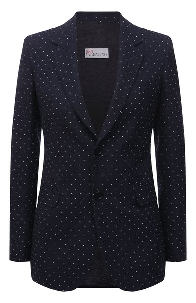 Женский жакет из хлопка и шерсти REDVALENTINO, арт. VR3CE00E/5M6