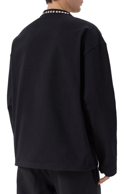 Хлопковый лонгслив JIL SANDER, арт. J22GC0216/J20244, фото 4
