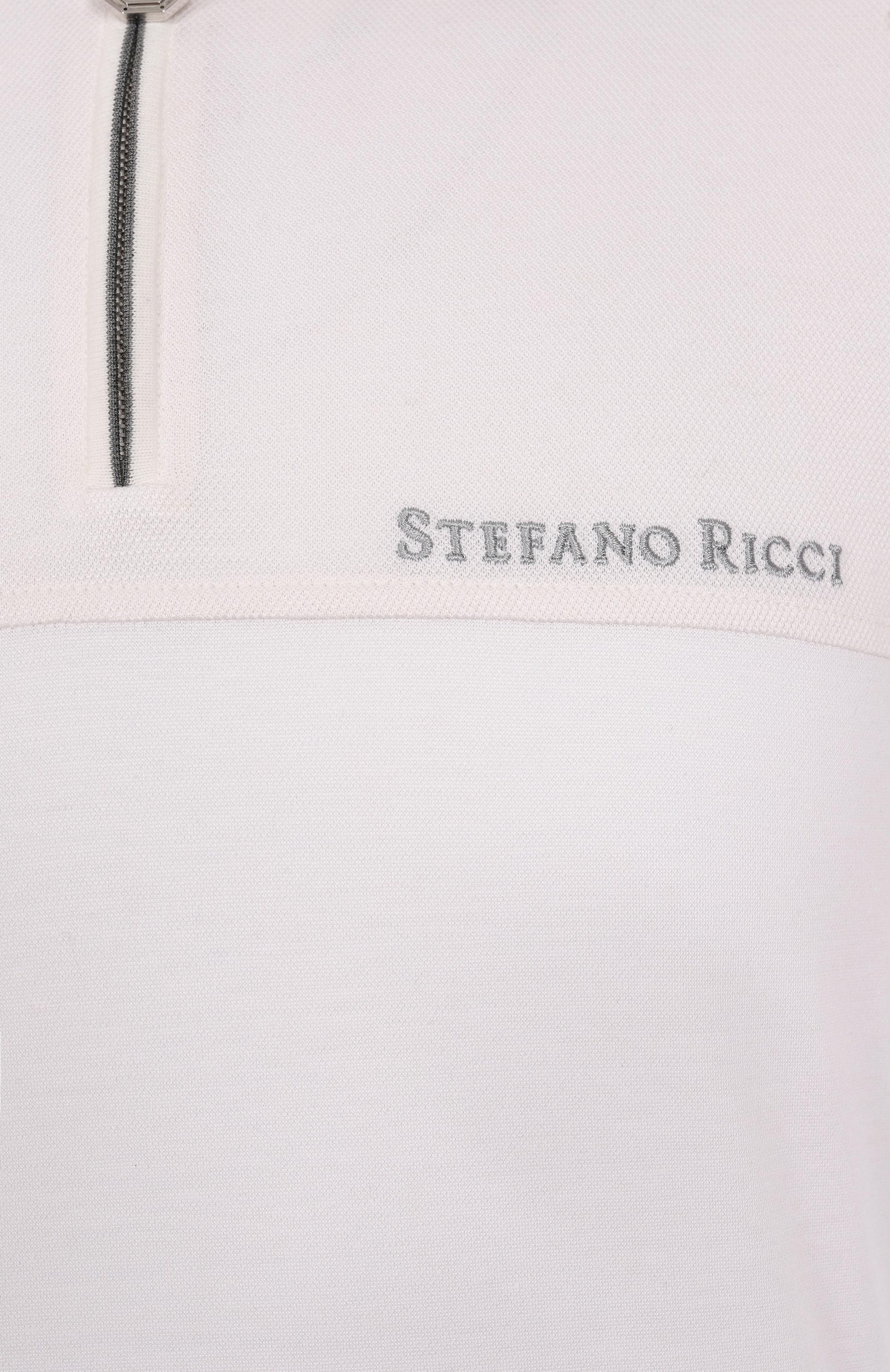 Поло из шелка и льна STEFANO RICCI, арт. K919053P31/T25102/68, фото 6