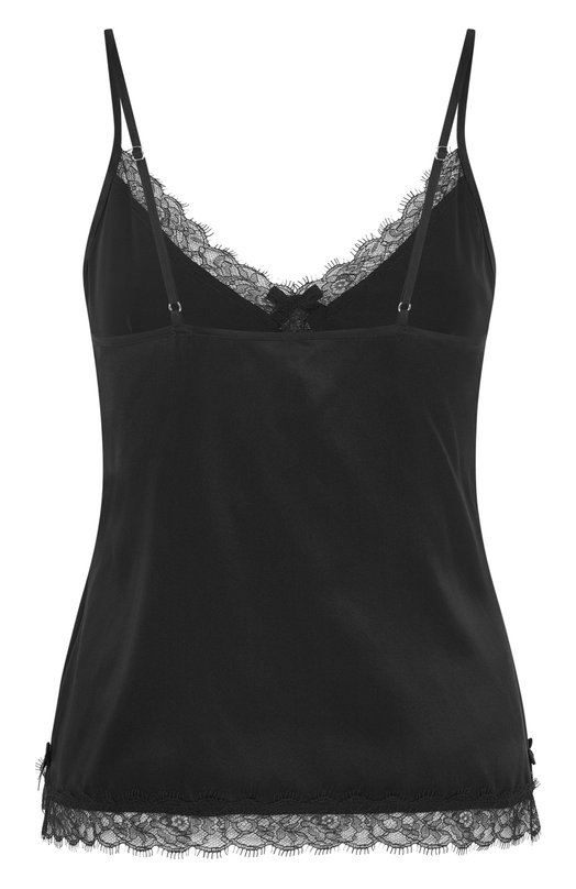 Шелковый топ Gisele Agent Provocateur 109707 Чёрный  109707 Фото 2