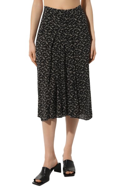 Юбка из вискозы ISABEL MARANT ETOILE черного цвета по цене 47250 руб., арт. JU0087FA, фото 3 Юбка из вискозы ISABEL MARANT ETOILE, арт. JU0087FA, фото 3