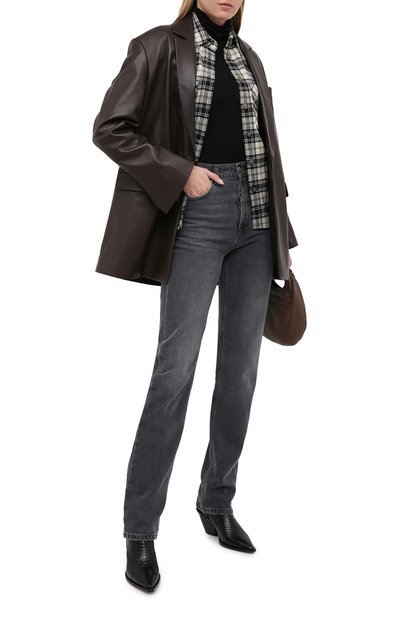 Рубашка из хлопка и шерсти ISABEL MARANT ETOILE, арт. CH0671-20A039E/FALC0, фото 2