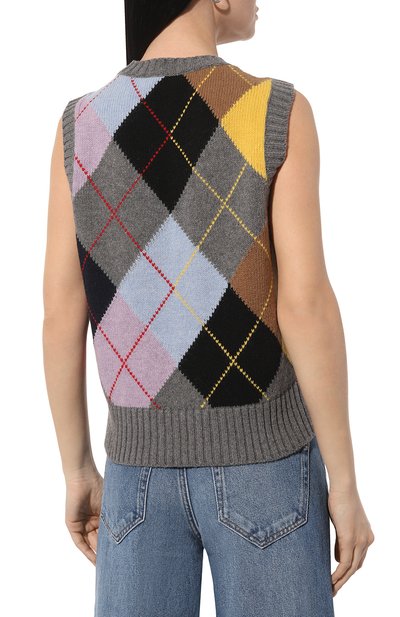 Шерстяной жилет GANNI, арт. K2101, фото 4