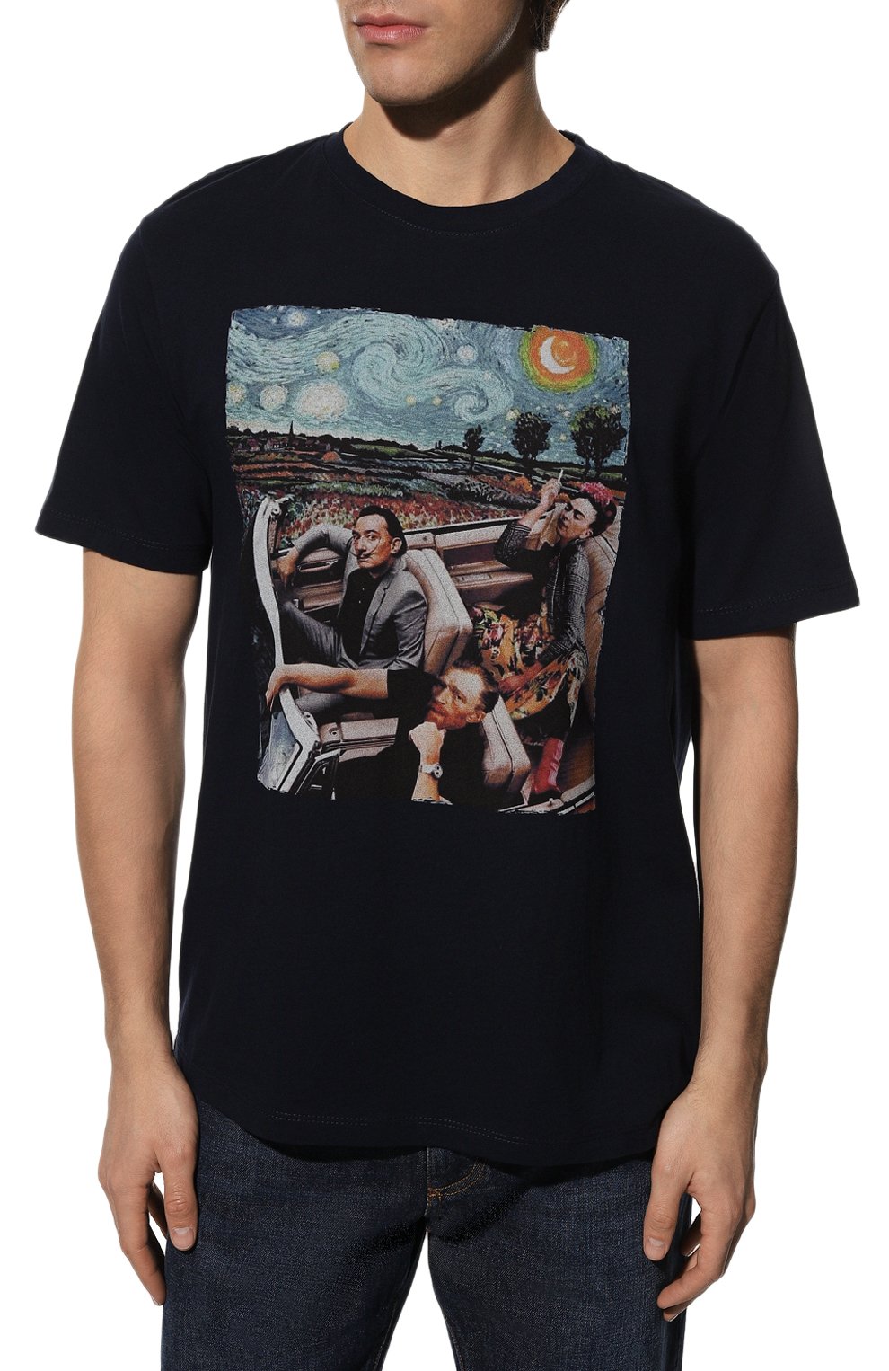 Хлопковая футболка BISIBIGLIO, арт. ARTIST CAR/2212 RIF (C0TT0NE PESANTE), фото 3