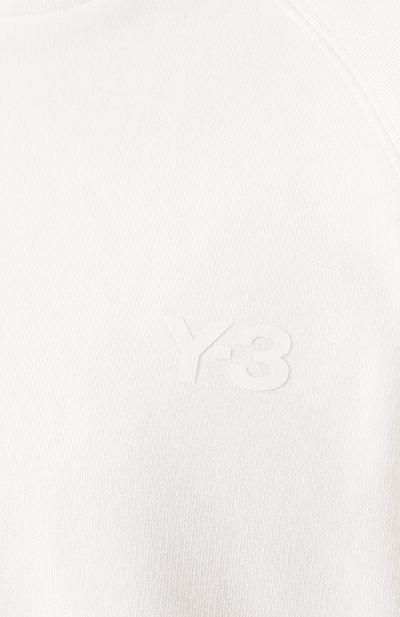 Хлопковый свитшот Y-3, арт. FN3474/W, фото 5