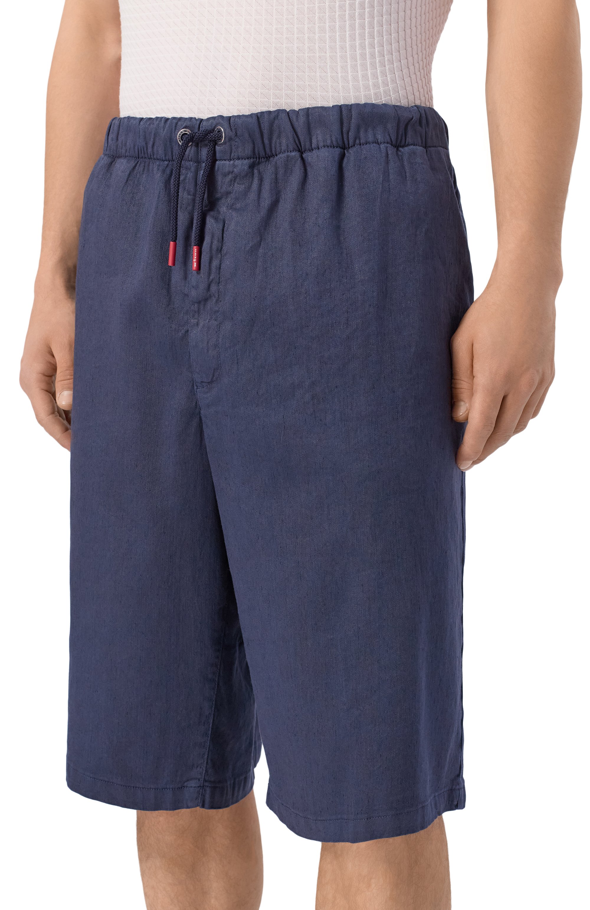 Шорты изо льна и хлопка KITON, арт. UPR004LK0603H, фото 3