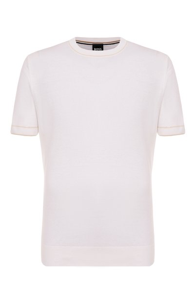 Мужской джемпер изо льна и вискозы BOSS, арт. 50537639