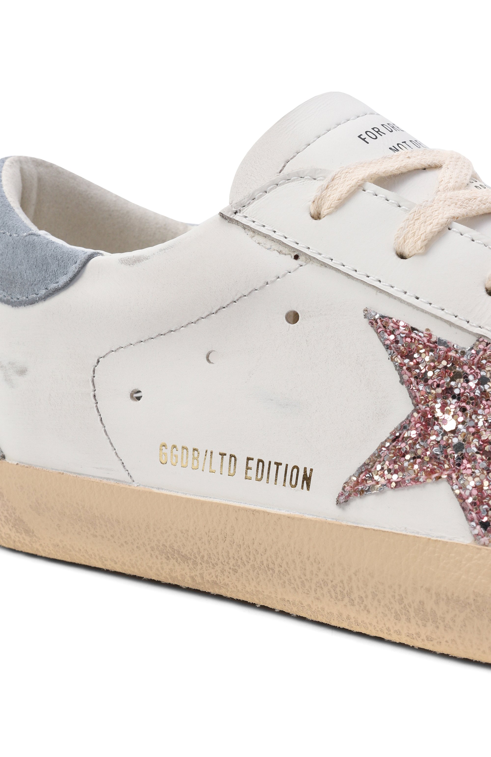 Кожаные кеды super-star ltd GOLDEN GOOSE DELUXE BRAND, арт. GWF00102.F006569, фото 7