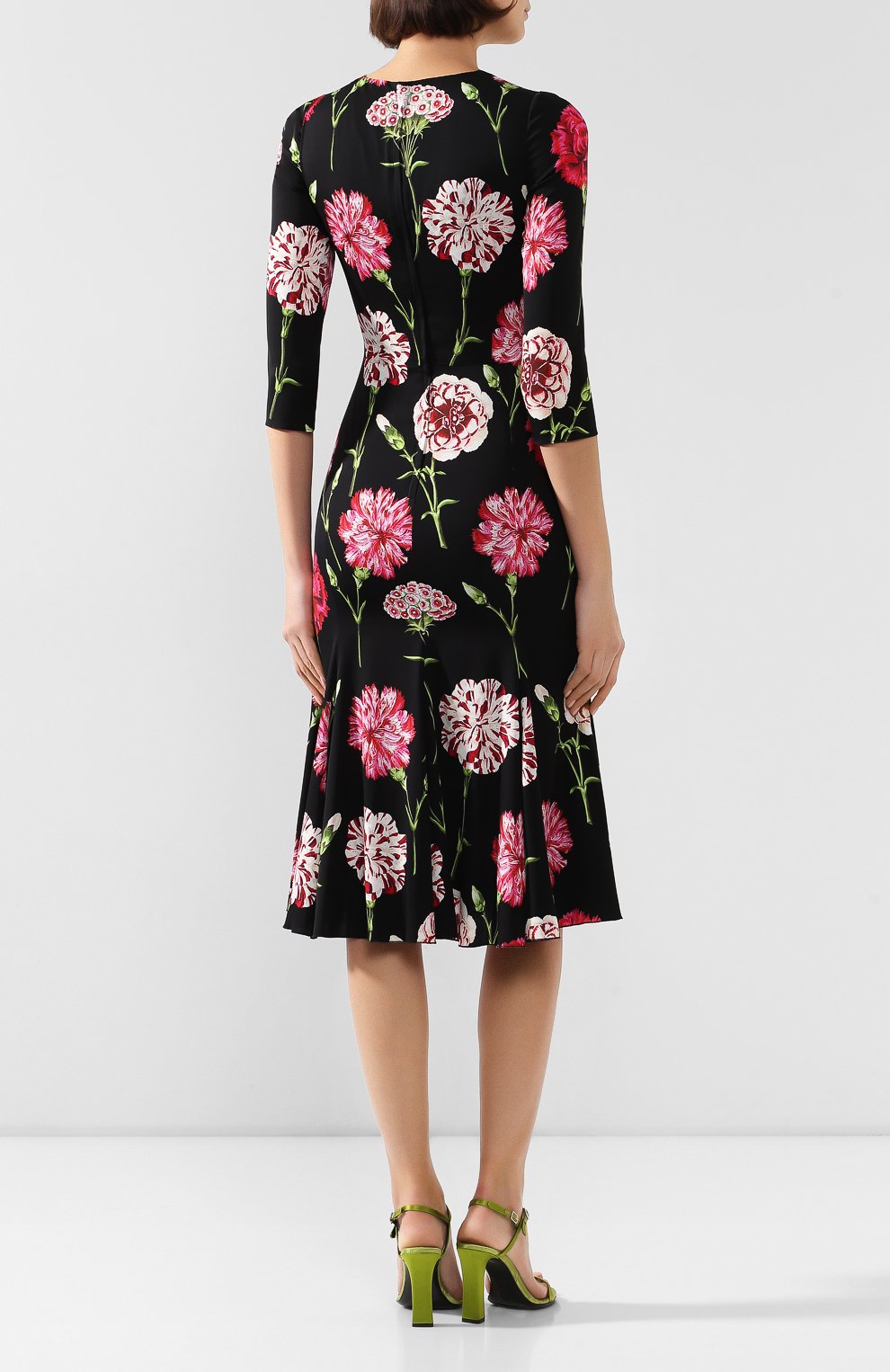 Шелковое платье DOLCE & GABBANA, арт. F66B0T/FSAY7, фото 4