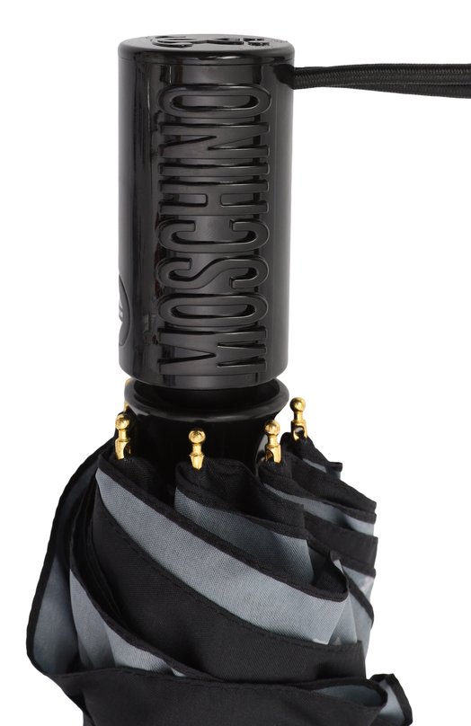 Складной зонт Moschino 8979-0PENCL0SE Чёрный  8979-0PENCL0SE Фото 4