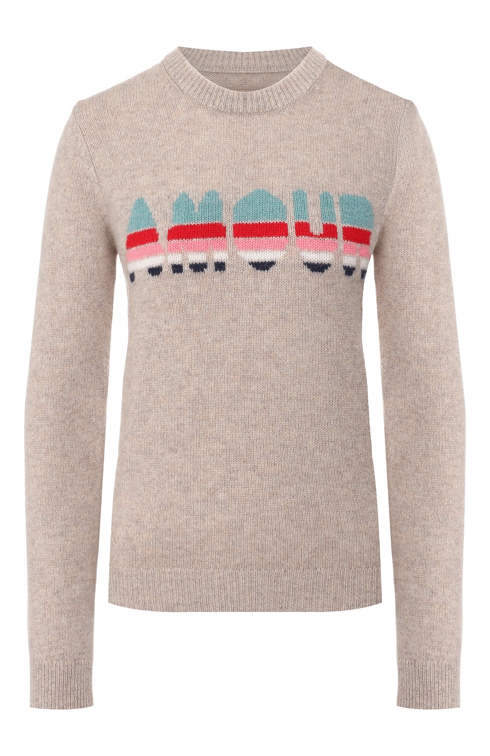 Кашемировый пуловер ZADIG AND VOLTAIRE бежевого цвета по цене 25650 руб., арт. WHML1104F, фото 1 Кашемировый пуловер ZADIG AND VOLTAIRE, арт. WHML1104F, фото 1