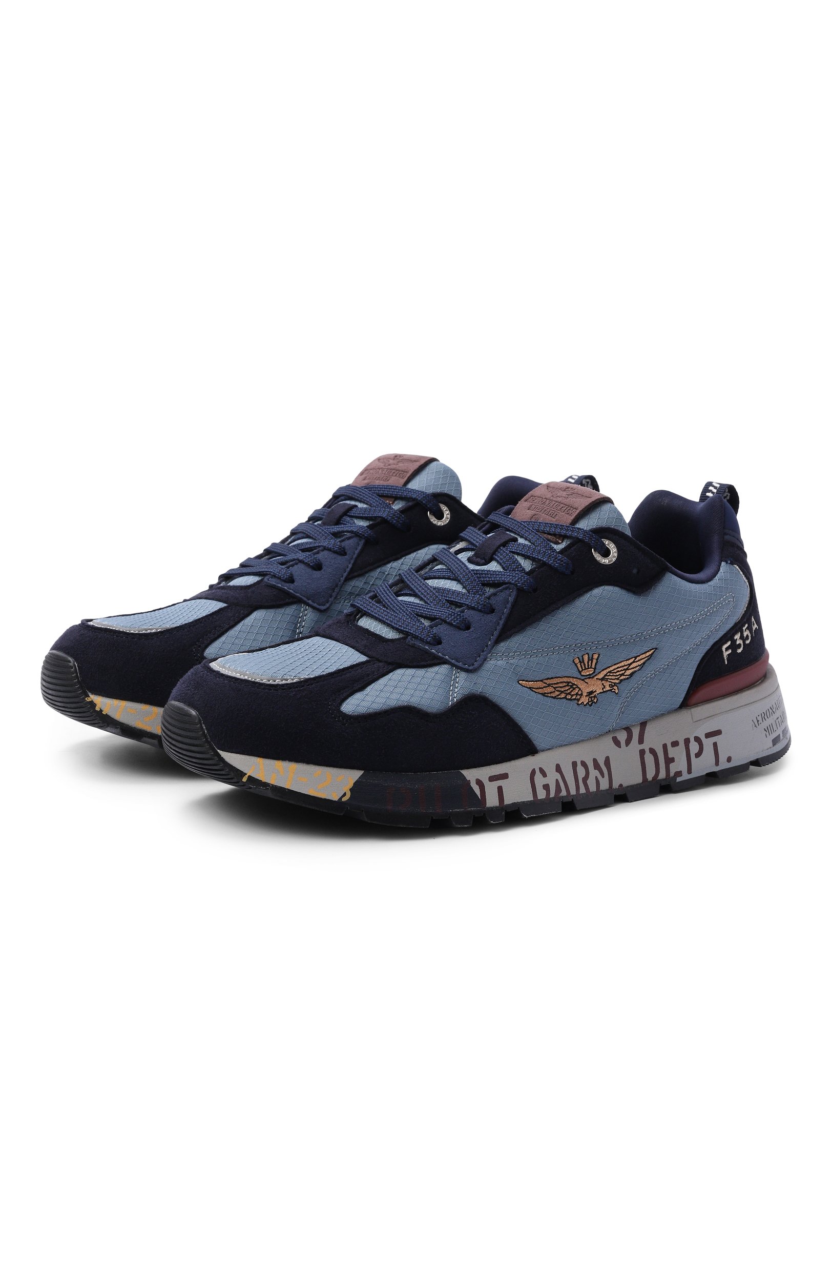Комбинированные кроссовки AERONAUTICA MILITARE, арт. 262SC0276U/CT04327, фото 1