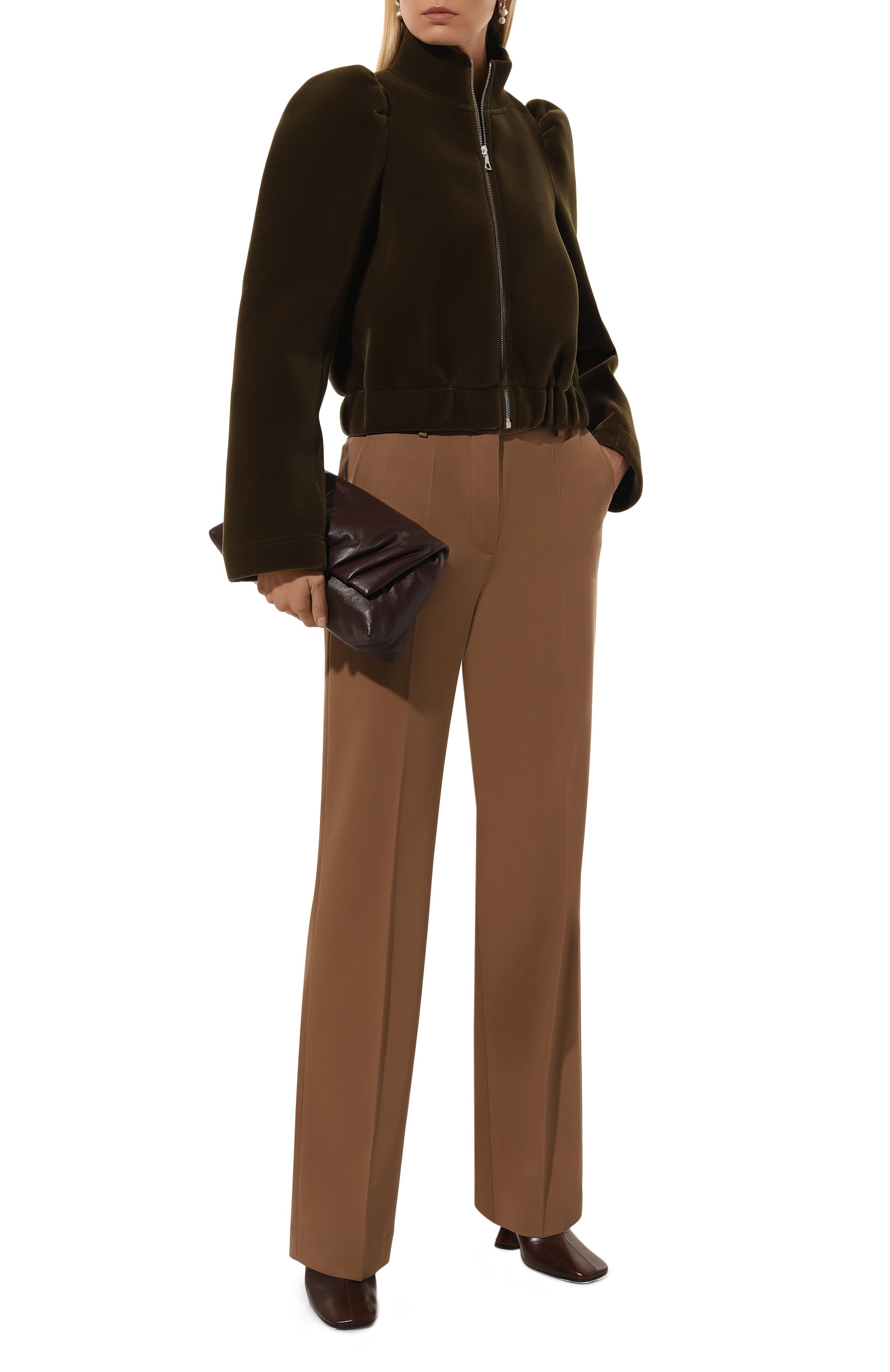 Шерстяные брюки DRIES VAN NOTEN, арт. 242-010902-9146, фото 2