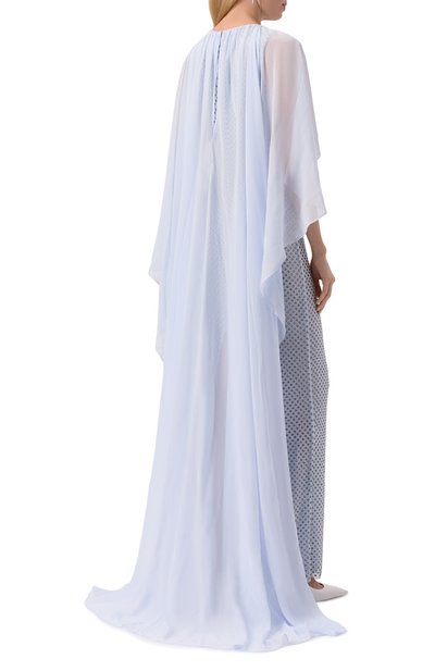 Платье с отделкой стразами SELF-PORTRAIT, арт. SS25-096X-BL, фото 4