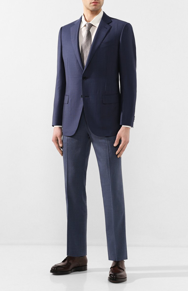 Брюки из смеси шерсти и льна BRIONI, арт. RPL60T/P9AB9/TIGULLI0, фото 2