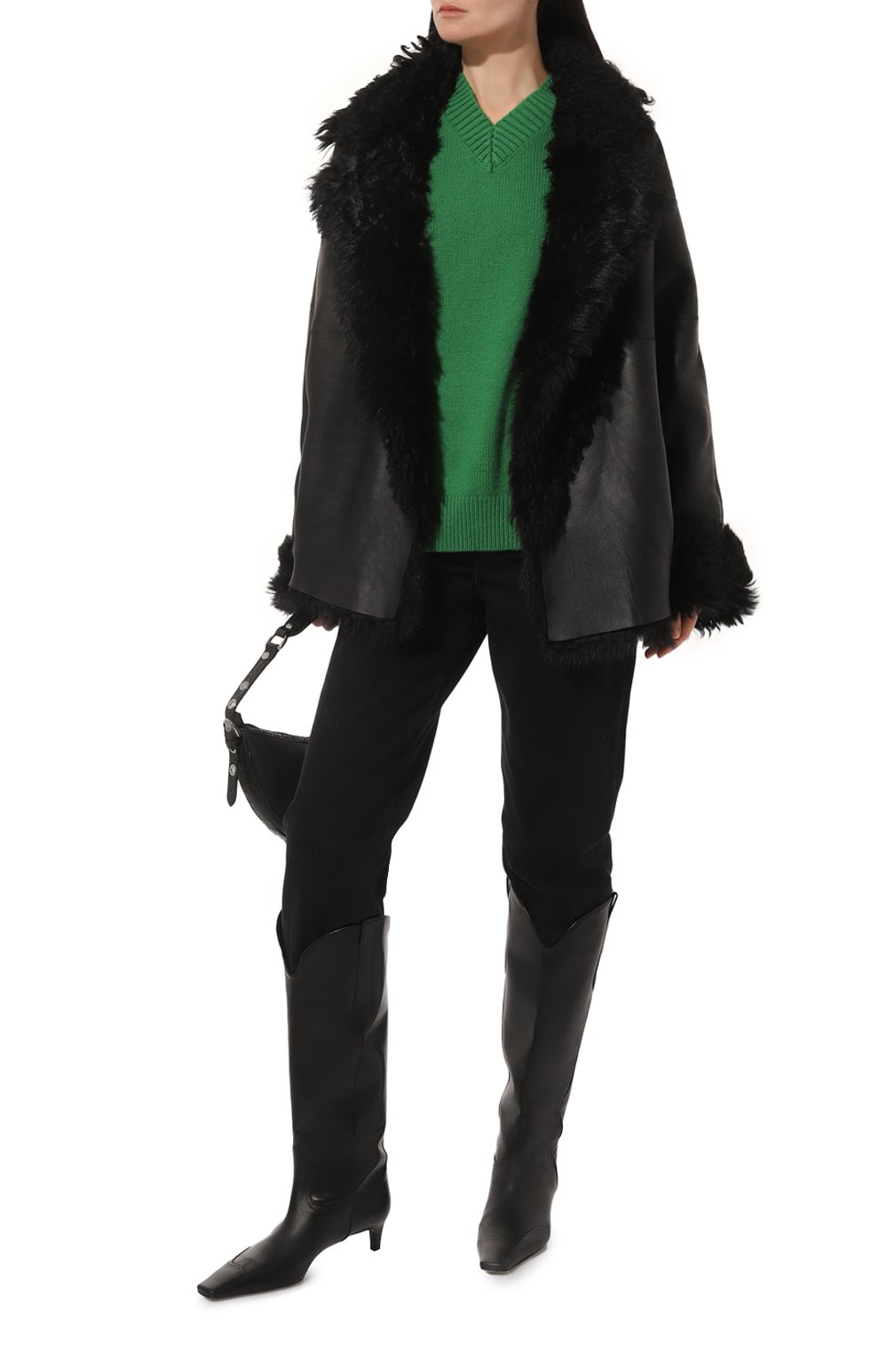 Двусторонняя дубленка из овчины MOLLY MOSS, арт. 0120, фото 2