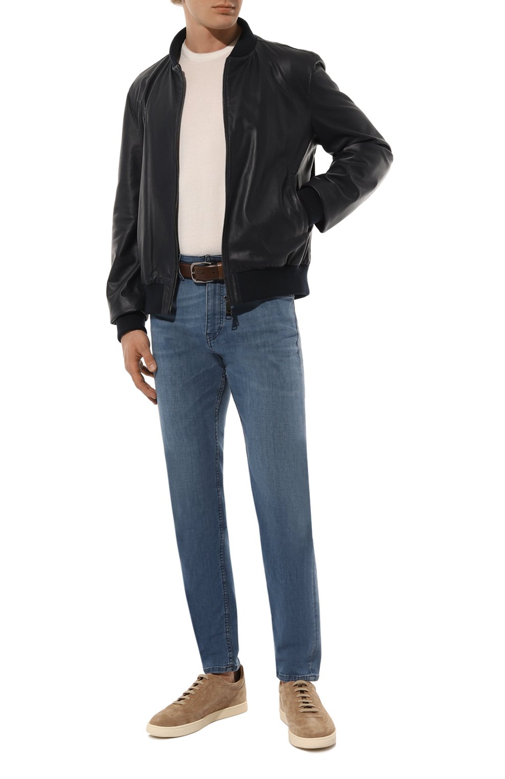 Кожаный бомбер ANDREA CAMPAGNA, арт. 24PU554-L24NTJER6X, фото 2