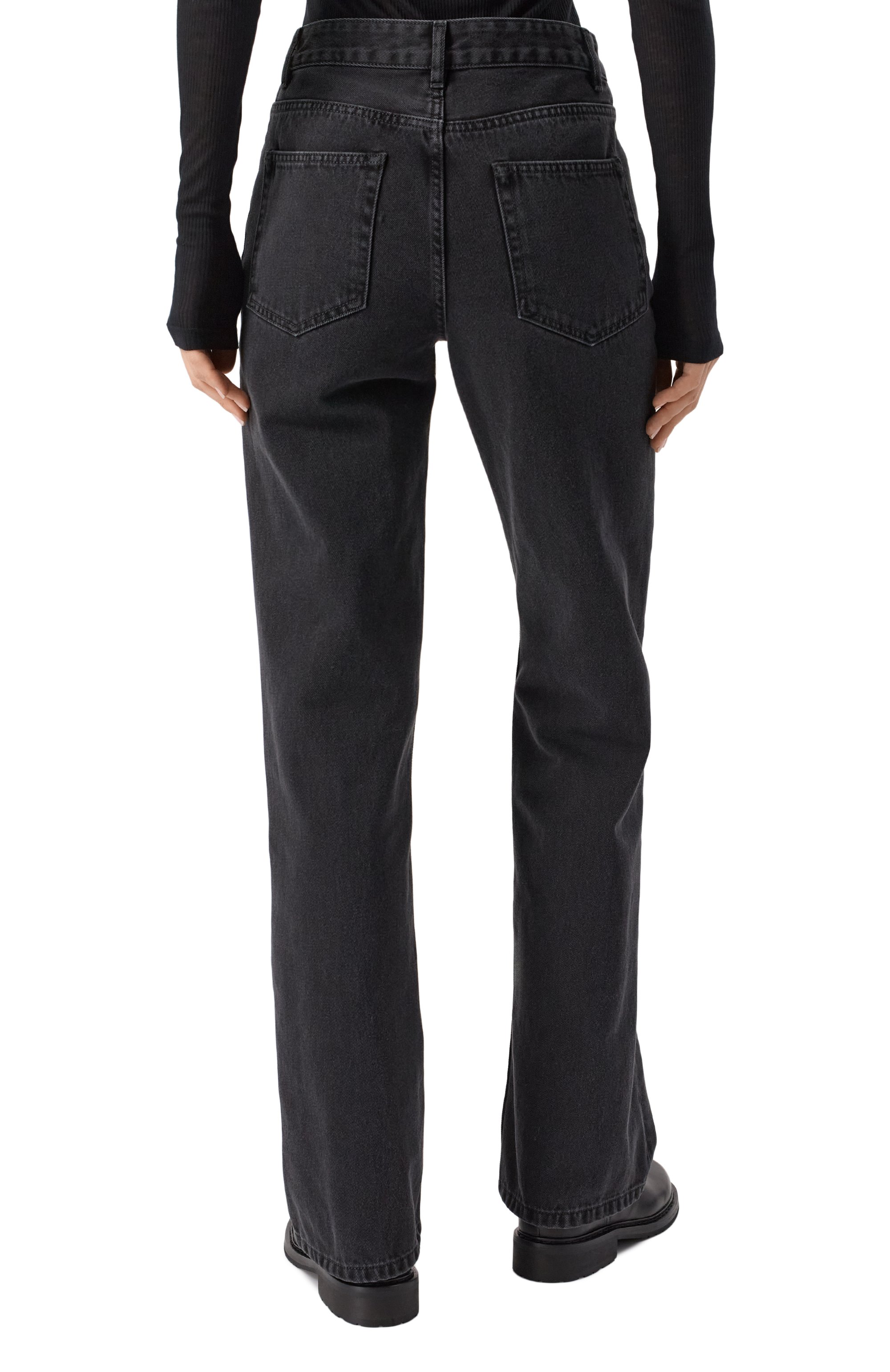 Джинсы ANN DEMEULEMEESTER темно-серого цвета по цене 72650 руб., арт. B0012724/FA039, фото 4 Джинсы ANN DEMEULEMEESTER, арт. B0012724/FA039, фото 4