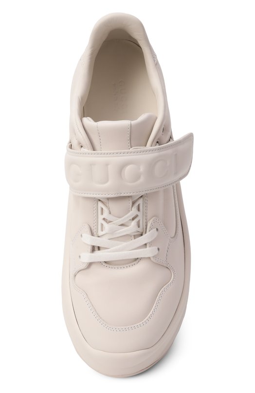 Кожаные кроссовки Wave Gucci 805708/AAD50 Белый  805708/AAD50 Фото 6