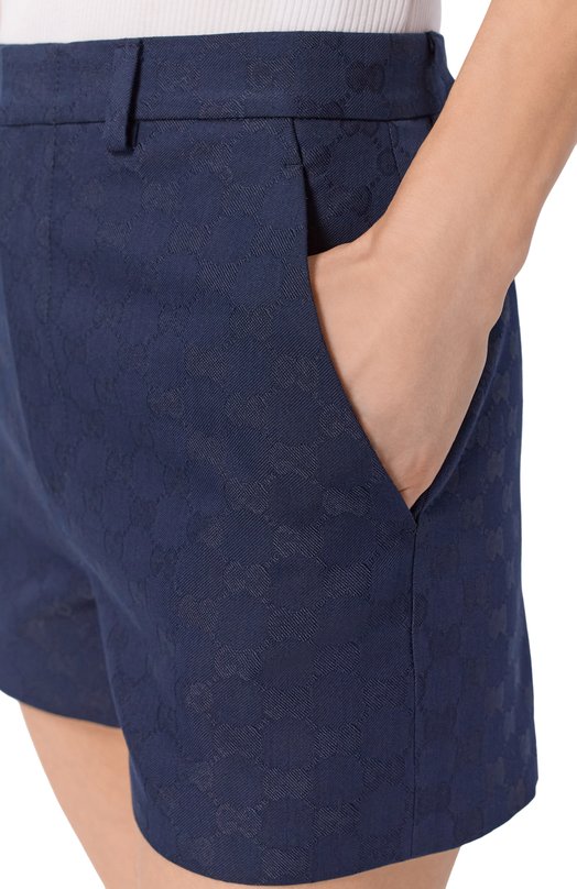 Шорты Gucci 859655/ZAQXT Синий  859655/ZAQXT Фото 5