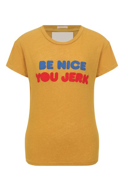 Женская футболка изо льна и хлопка MOTHER, арт. 8591-483/D1