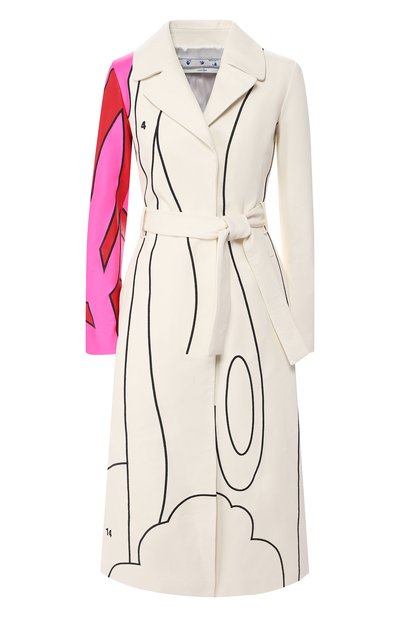 Кожаное пальто OFF-WHITE, арт. 0WJA030S20LEA0010132, фото 1