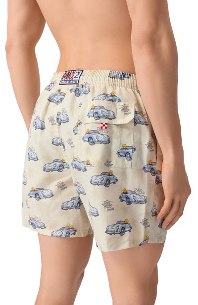 Плавки-шорты MC2 SAINT BARTH светло-серого цвета по цене 17350 руб., арт. GUS0001-03887L/GUSTAVIA, фото 3 Плавки-шорты MC2 SAINT BARTH, арт. GUS0001-03887L/GUSTAVIA, фото 3